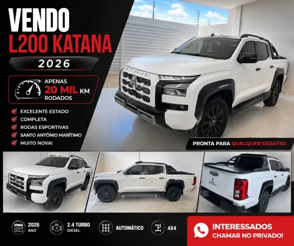 Mitsubishi TRITON Katana 2.4 CD 4X4 TB Diesel Aut. 2026