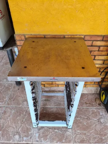Suporte de Apoio para Forno Progás PRP-004 com Trilhos para Assadeiras