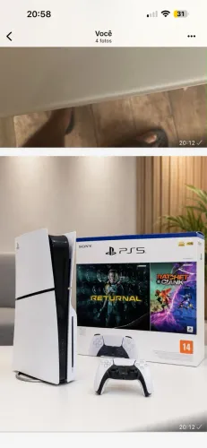 Ps5 slim com leitor