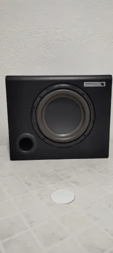 Caixa amplificada Corzus com subwoofer de 8 polegadas