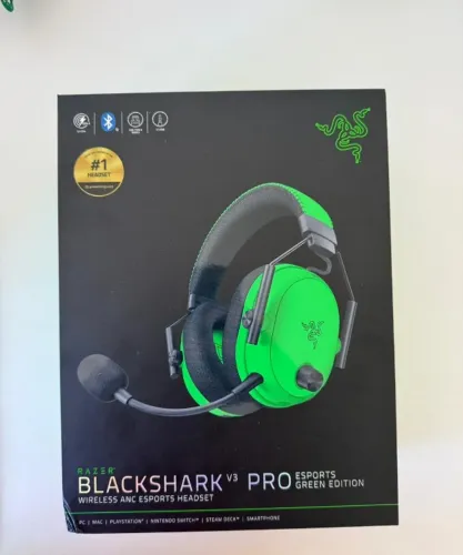 Razer Blackshark v3 PRO Wireless Green Edition