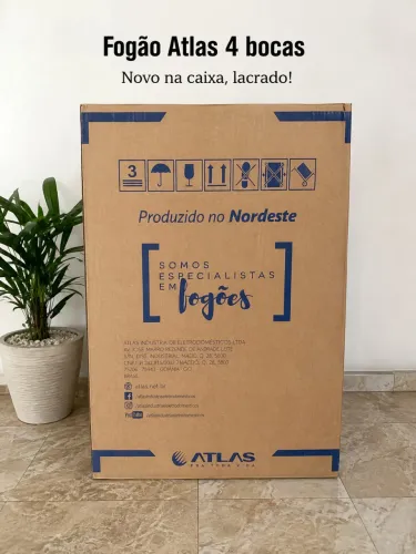     Fogão Atlas no precinho ? | Lacrado na caixa! 