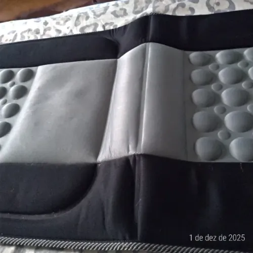 capas de banco com bolinhas massageadoras, novas