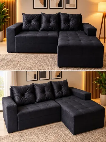 SOFÁ MADREZINHO COM CHAISE | OFERTA ESPECIAL + ENTREGA GRÁTIS!