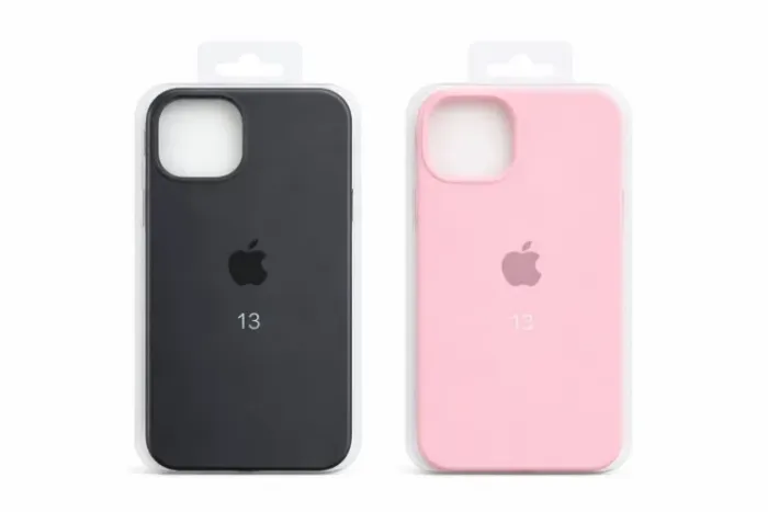 kit com 2 Capas iPhone 13 cor Preta e Rosa Produto Novo Embalado