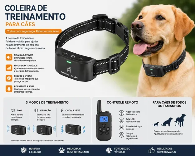 Coleira para cães e gatos