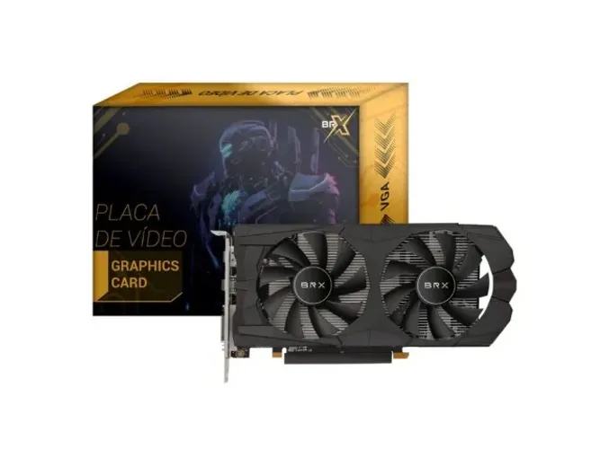 Placa Video AMD Radeon RX 580 BRX 16GB DDR5 256 bits [AMD-RX580-16G-2048SP] DVI-D/HDMI/DP