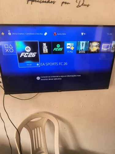 PS4 SLIM SEMI NOVO 