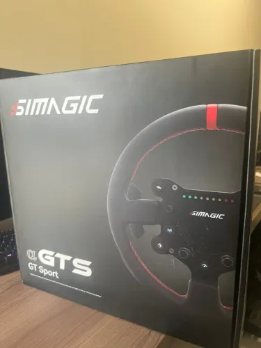 Volante Simagic GT Sport Couro