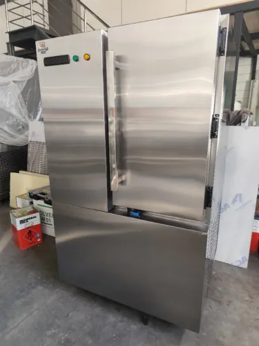 Mini câmara inox -18°C 2500L 2000×900×2090 (2 portas) 