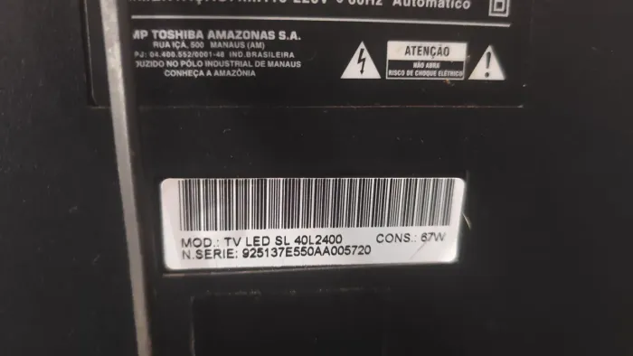 Tv 40 Semp Toshiba usada