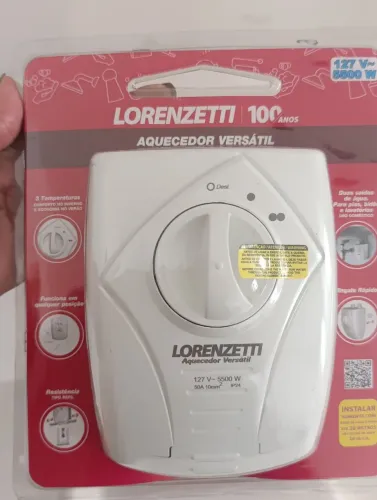 Aquecedor versátil Lorenzetti (Novo)