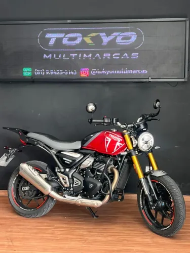 TRIUMPH SPEED 400 2025 VERMELHA 