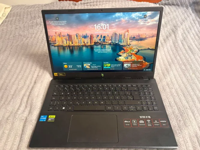 Acer Nitro V15 Gamer | i5 13ª Geração | RTX 2050 4GB | 32GB RAM DDR5 | SSD 512GB | 144Hz