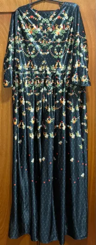 Vestido longo antix tamanho g