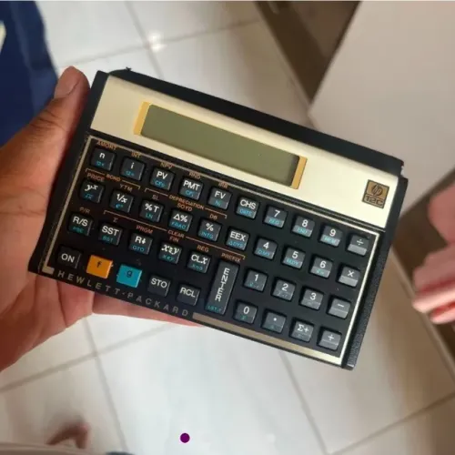 Vendo calculadora hp 12c