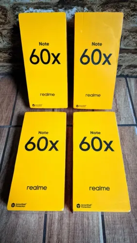 Realme Note 60x bateria 5000mah na caixa lacrado excelente custo benefício