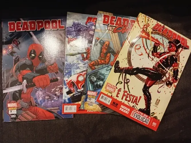 Combo Deadpool - 4 edições 