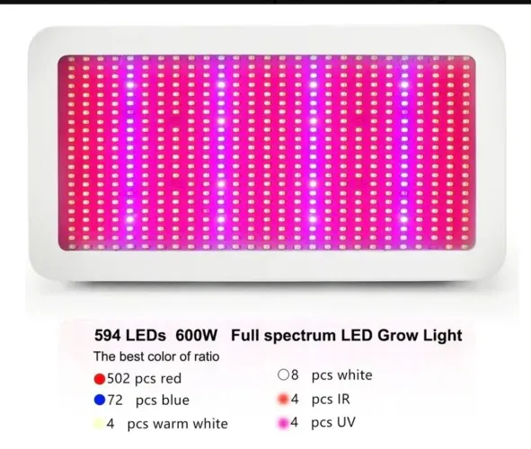 Painel de Led para cultivo de plantas 600W
