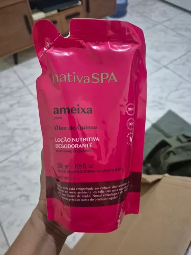 Refil Hidratante NPROMOÇÃO Nativa SPA Ameixa O Boticário 400ml (Original)