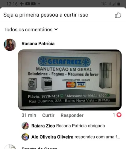 GELADEIRA MÁQUINA DE LAVAR BEBEDOURO E FREEZZER