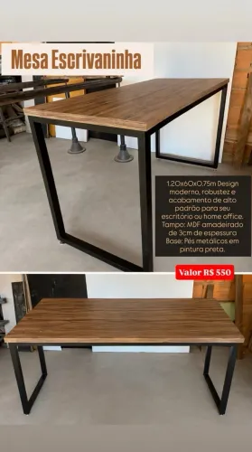 Escrivaninha industrial