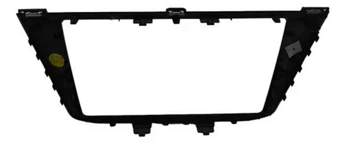 Moldura Central Painel Multimidia Vw Tiguan 2019 Original Cinza
