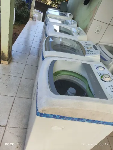 MÁQUINAS DE LAVAR ROUPAS REFORMADAS.