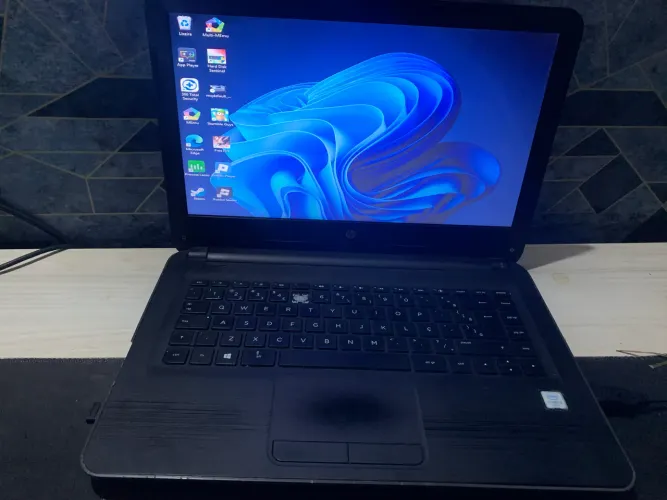 Notebook hp i5 de 6 geração 12gb ram ssd 480gb