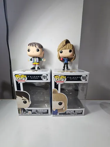 Funko Pop! Friends - Rachel Green #703 + Joey Tribbiani #701 - Originais