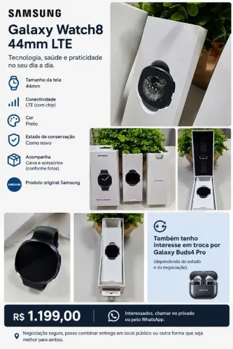 Galaxy Watch 8 - 44mm - LTE