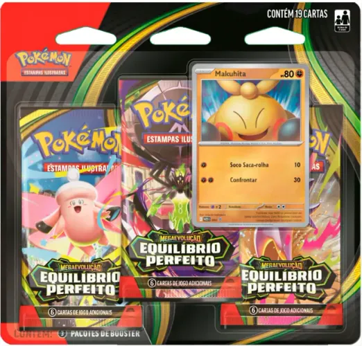 Triple Pack Equilíbrio Perfeito Pokémon TCG