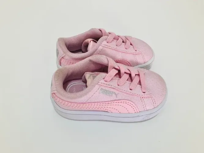 Tennis para bebê, marca puma, cor rosa
