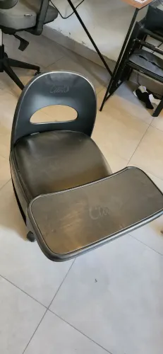 Cadeira Cirandinha Para Manicure Diva Preta - Santa Clara