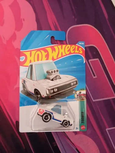 Hotwheels - '70 Dodge Charger Tooned branco - Lote 2026