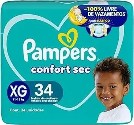 Fralda Pampers Xg