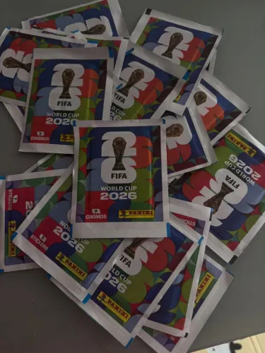 Pacote figurinha copa mundo 2026