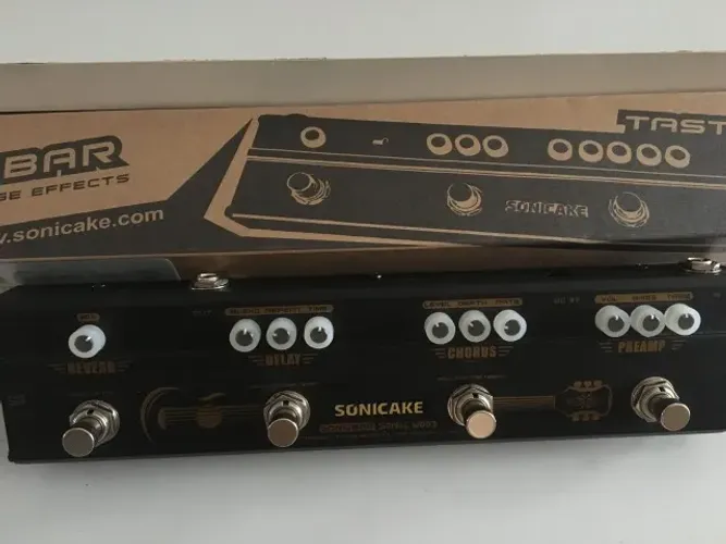 Pedaleira Sonicake Sonic Wood Violão Preamp
