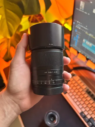LENTE VILTROX 56mm p/ sony