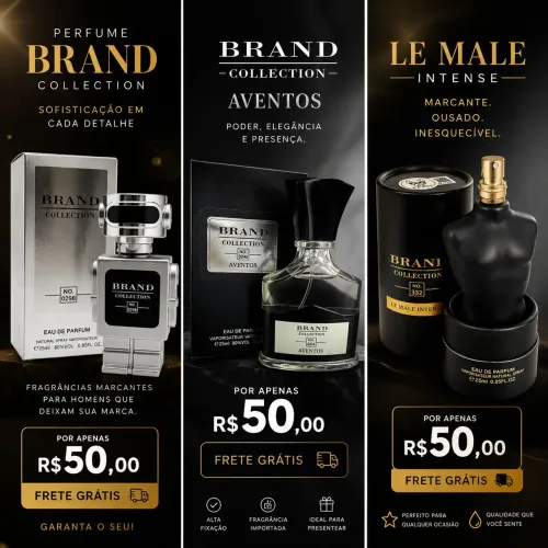 Perfumes brand collection