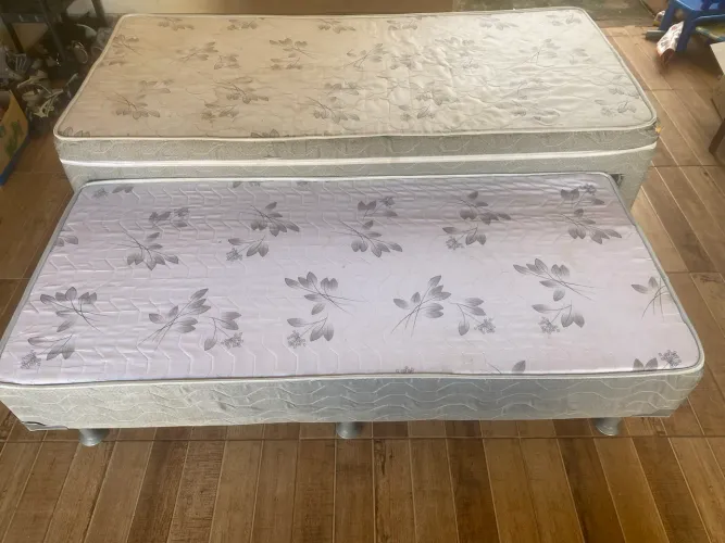 Box Cama Solteiro conjugado - bicama