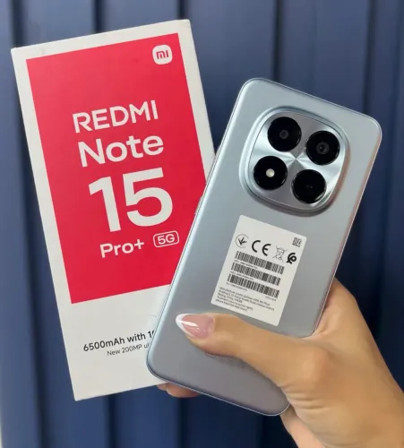 Redmi Note 15 Pro Plus ( 5G ) 512GB + 12GB RAM Global Preto e Azul R$2899,00