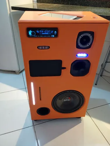 Caixa Som Bob Trio 400 watts RMS 