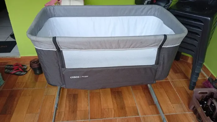 Berço Co-Bed Cosco Pluggy + Carrinho de bebê