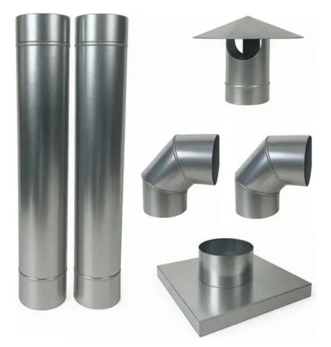 Kit Chaminé Para Churrasqueira Pré Moldada (30x30)