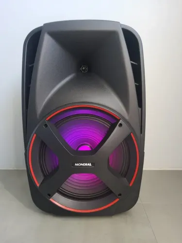 Caixa Amplificada Connet Power Plus CM550 Preto Mondial Bivolt