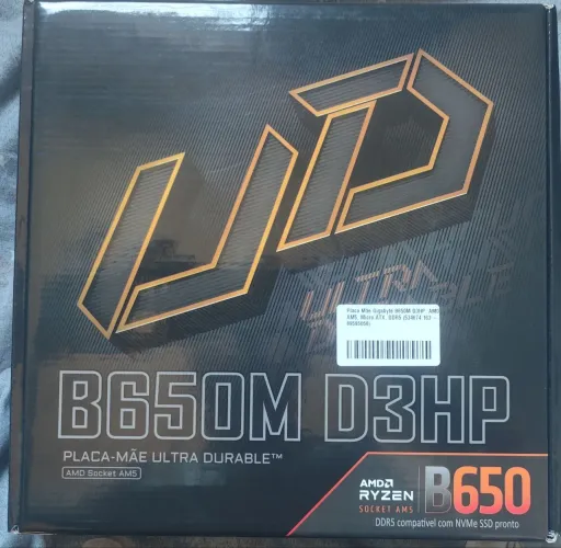 Placa-Mãe Gigabyte B650M D3HP AMD AM5