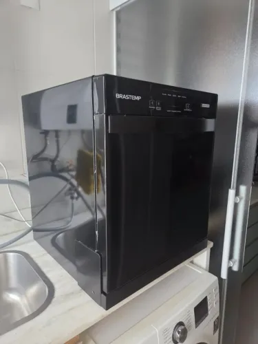 Lava Louças Brastemp 8 Serviços Preta