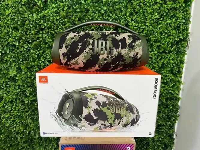 JBL Boombox 3 Camuflada + Capa camuflada