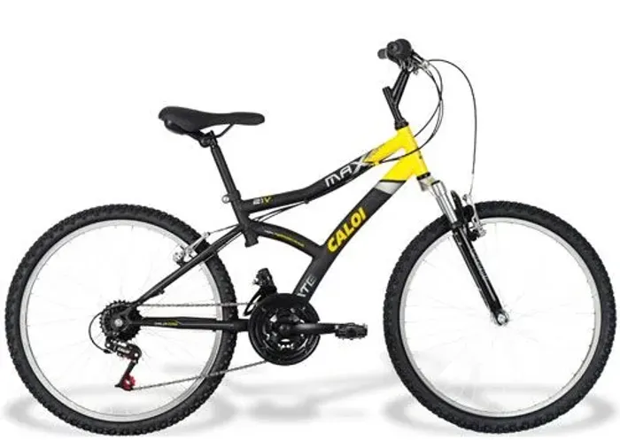 Bicicleta Caloi Max Front Aro 24 - 21 Marchas - Em Perfeito Estado